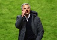 STOCKHOLM, SWEDEN - MAY 24:  Jose Mourinho, Manager of Manchester United celebrates following the UEFA Europa League Final between Ajax and Manchester United at Friends Arena on May 24, 2017 in Stockholm, Sweden.  (Photo by Alex Grimm/Getty Images)